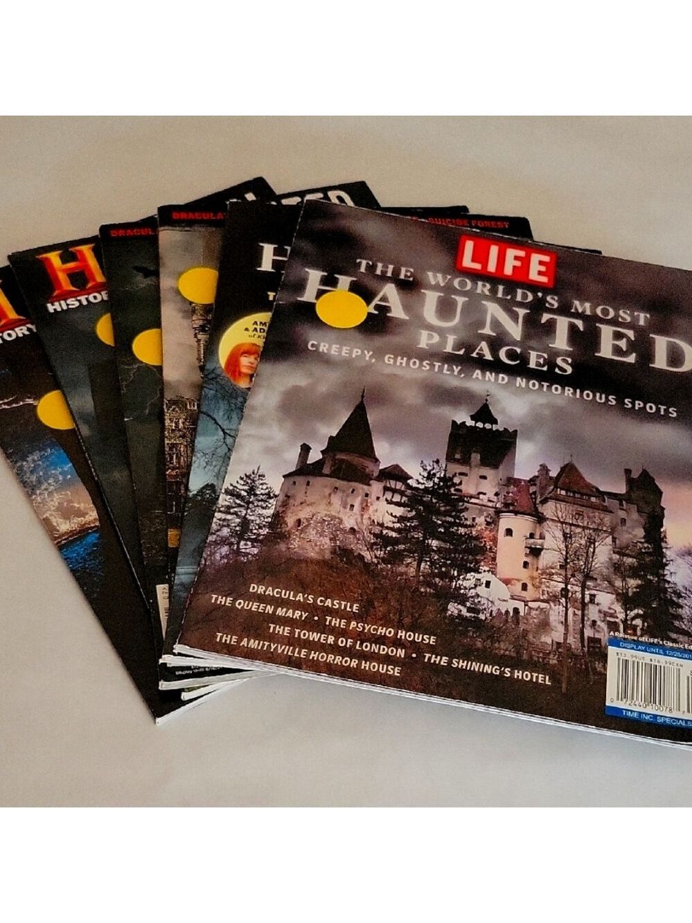 Haunted & Scariest Places, Ghost Hunting, Paranormal - Lot Of (6) Magazines